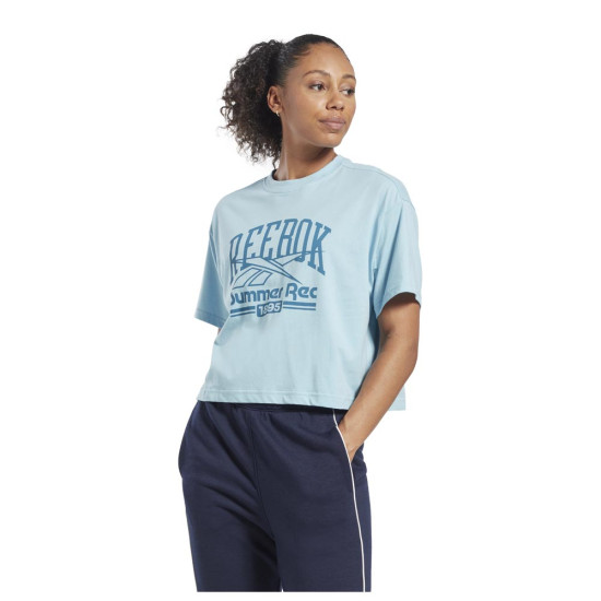 Reebok Γυναικεία κοντομάνικη μπλούζα Graphic Logo T-Shirt Reebok Γυναικεία κοντομάνικη μπλούζα Graphic Logo T-Shirt